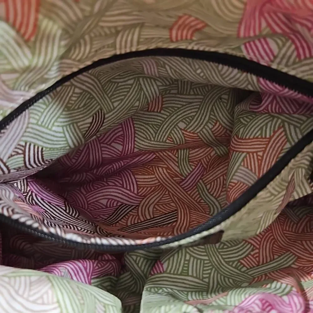 The Sak ‘Kendra’ Black Leather Soft Hobo Shoulder Bag Vegan Leather